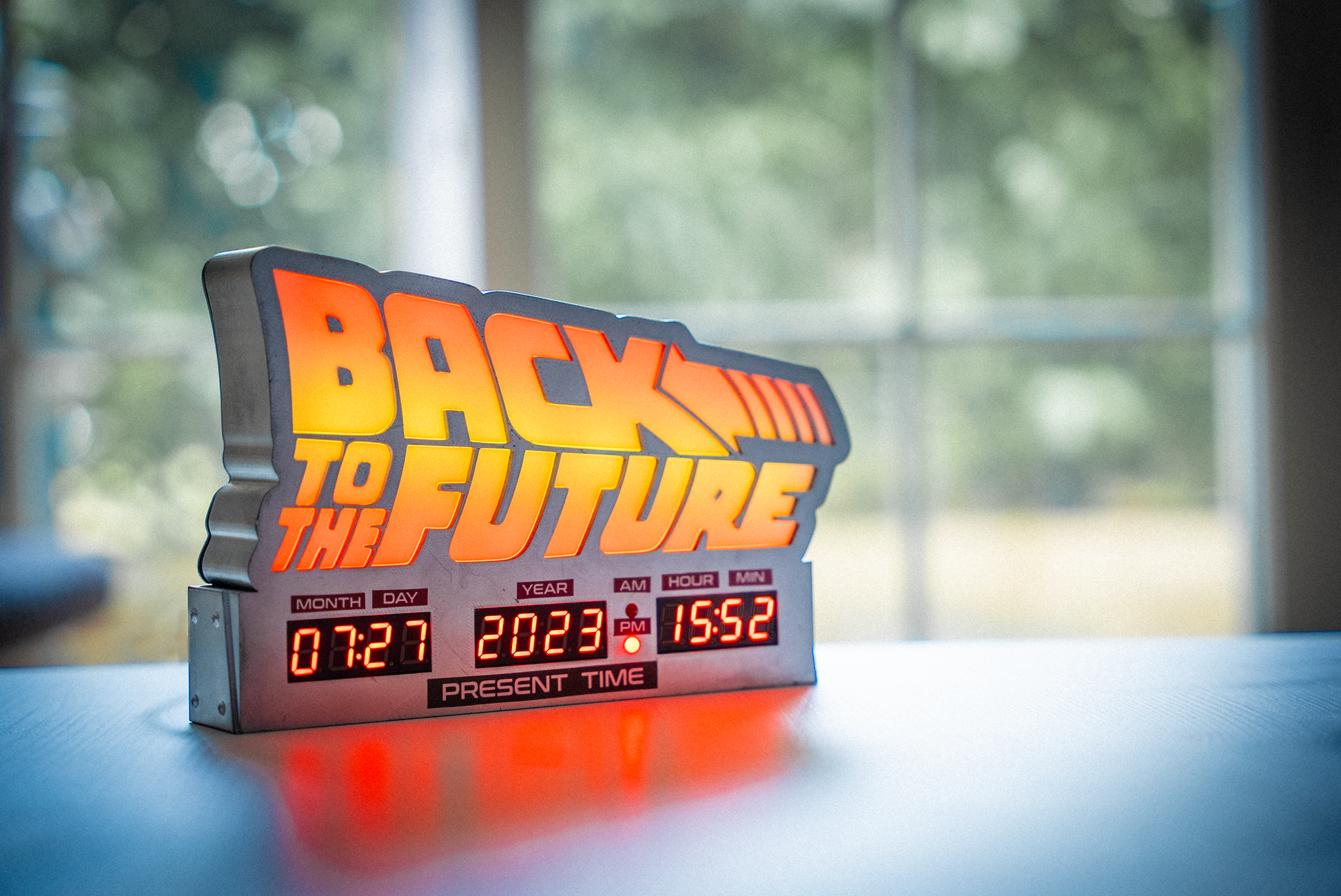 Film : Horloge Delorean Retour Vers le Futur