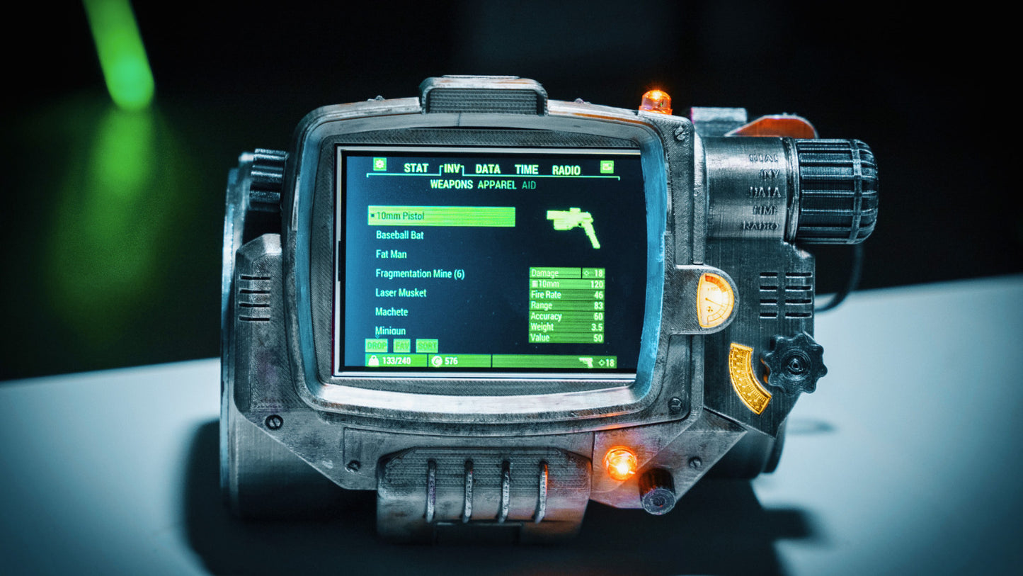 Pipboy 3000 MK4 Fallout 4 (OFFICIEL jéjélingé)