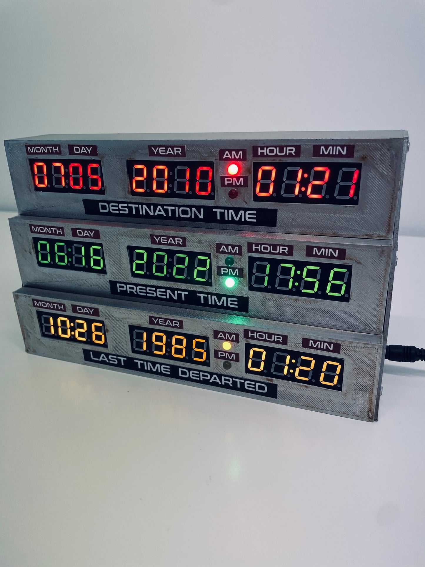 Film : Horloge Delorean Retour Vers le Futur